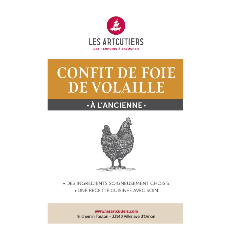 Confit de foie de volaille à l’ancienne