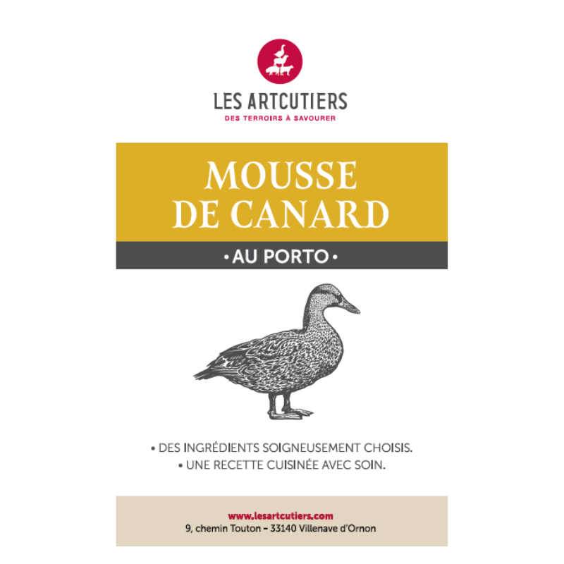 Mousse de canard au porto
