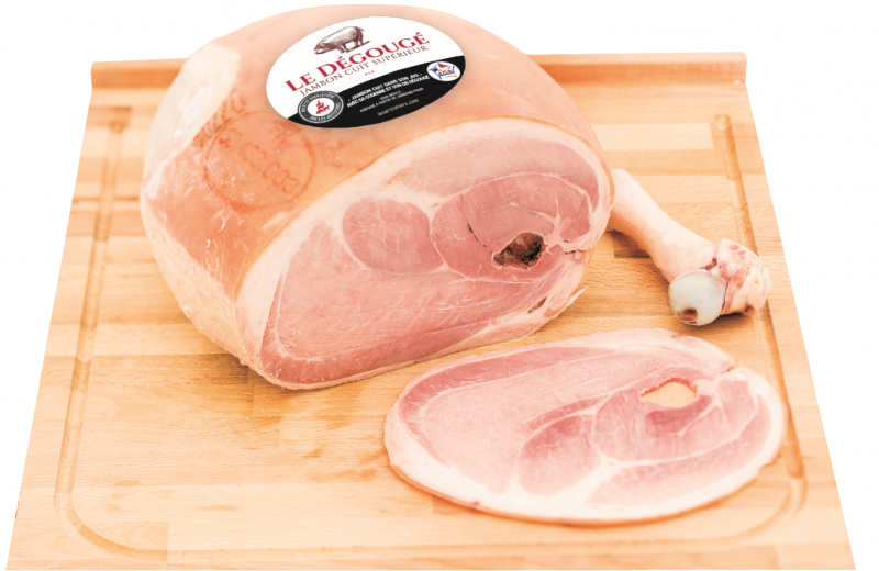 Jambon cuit supérieur, os dégougé
