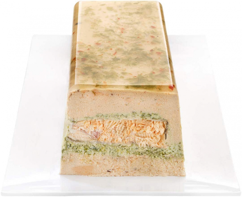 Terrine de filet de saumon à l’oseille