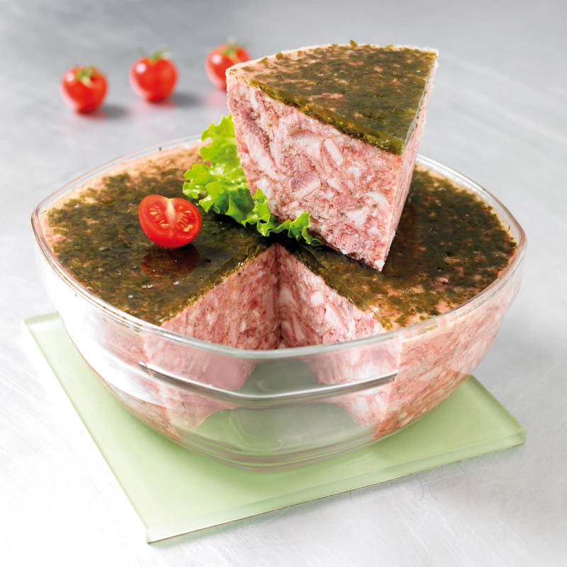 Pâté de tête persillé avec langue