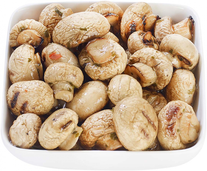 Champignons grillés à l’huile