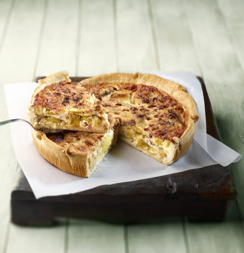 Flamiche Poireaux Lardons