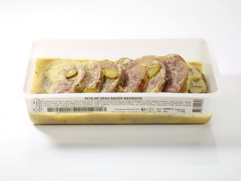 Tête de veau sauce gribiche