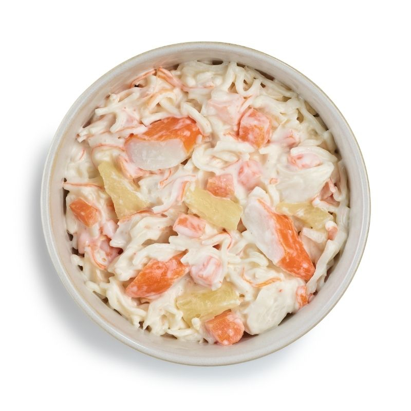 Duo ananas et carottes au surimi