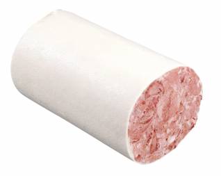 Tête roulée bardée avec langue