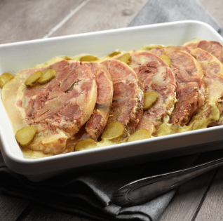 Tête de veau, sauce ravigote