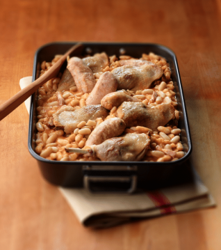 Cassoulet au confit de canard