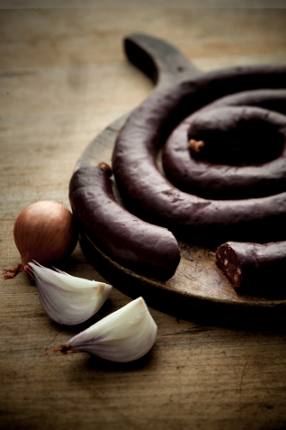Boudin noir à l’ancienne aux pommes