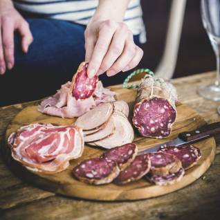 Saucisson bridé artisanal