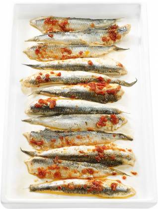 Anchois à l’orientale