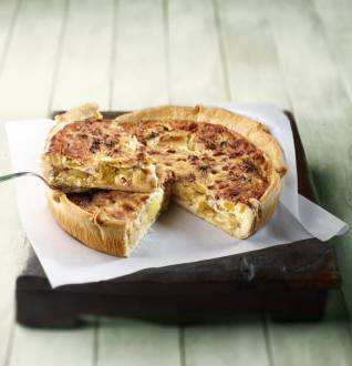 Flamiche Poireaux Lardons
