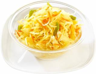Salade de choux au curry