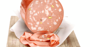 Mortadelle bologna IGP pistachée