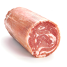 Pancetta sechée, poivrée, roulée