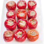 Poivrons farcis au thon