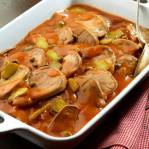 Langue de boeuf sauce piquante