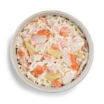 Duo ananas et carottes au surimi