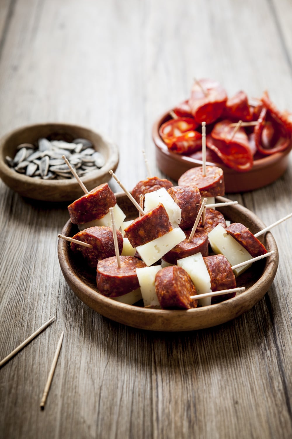 charcuterie espagnole, chorizo courbé, tapas,