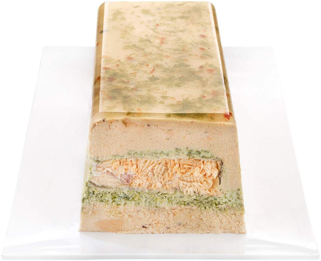Terrine de filet de saumon à l'oseille Les Artcutiers